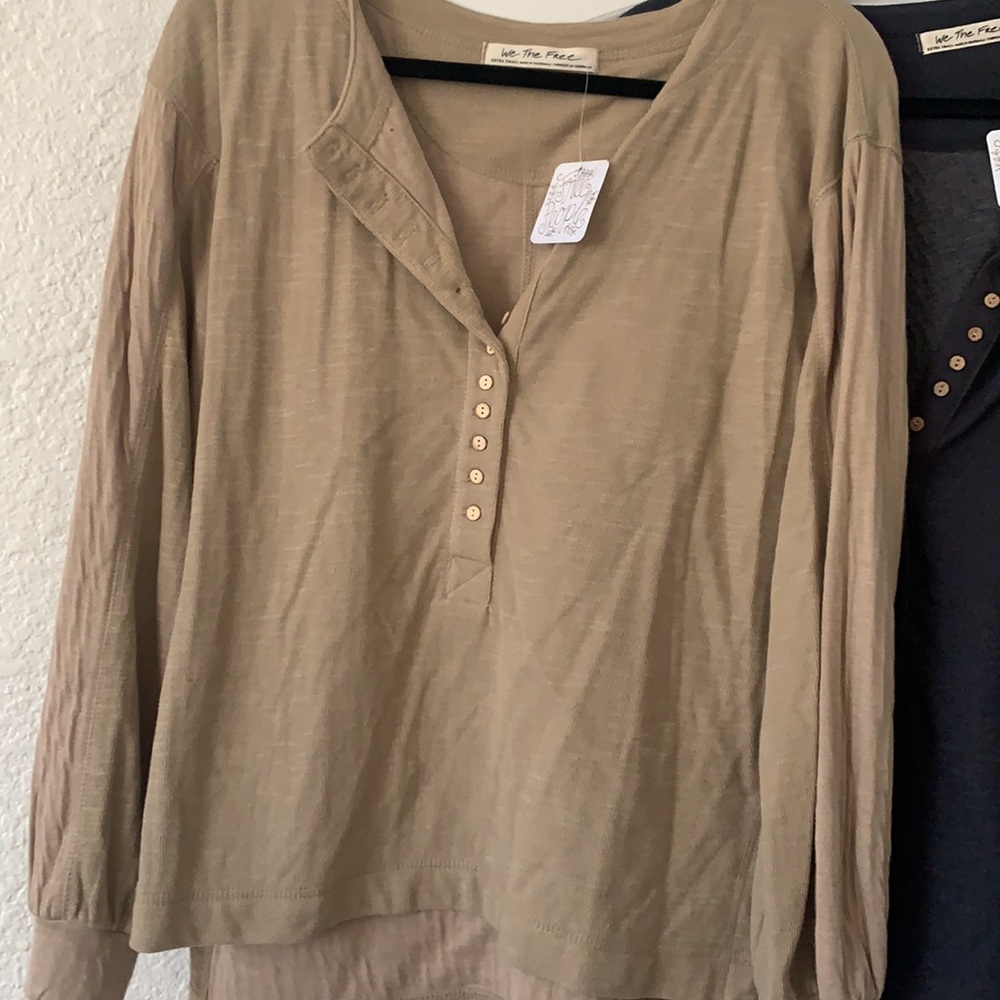 We the Free Henley Shirts Free People